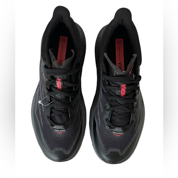 Hoka Speed goat trail running shoes black 9.5 NEW - Picture 6 of 13